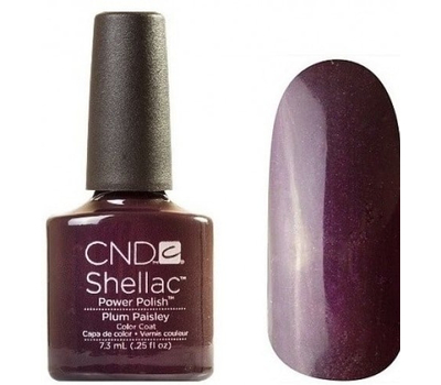 90627 Plum Paisley Гель-лак Creative Shellac Баклажановый коллекция Modern Folklore